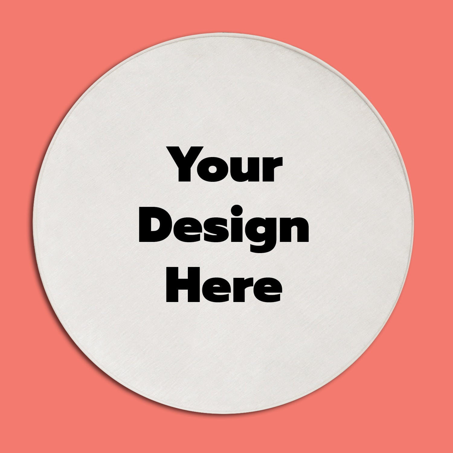 Custom Printed Circle/Square Rug